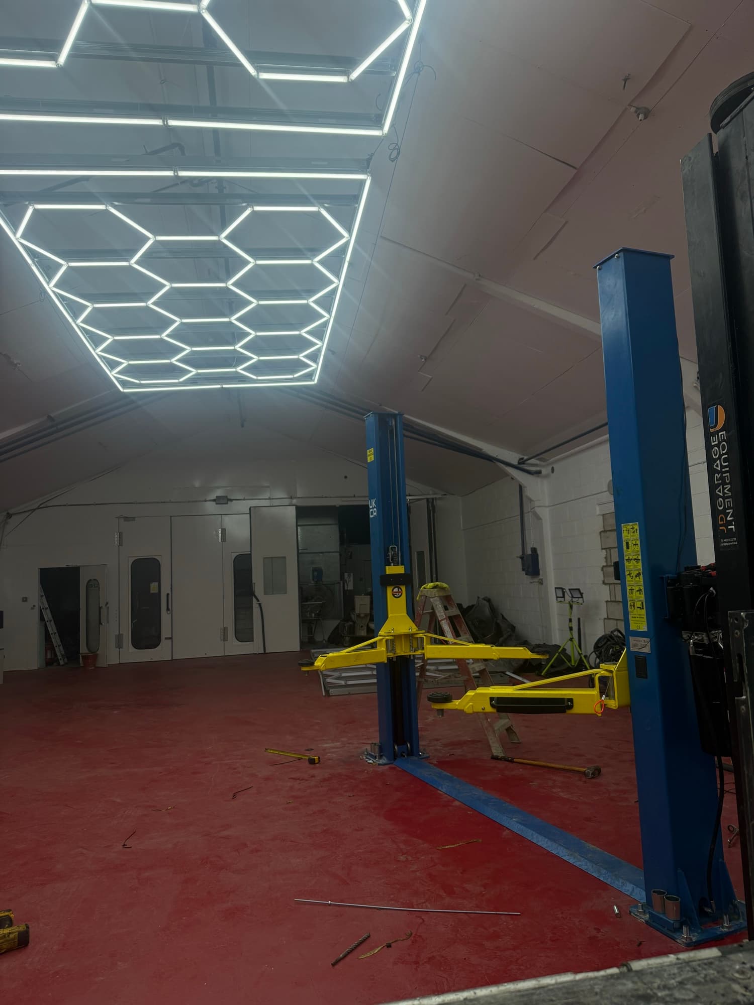 Workshop floor